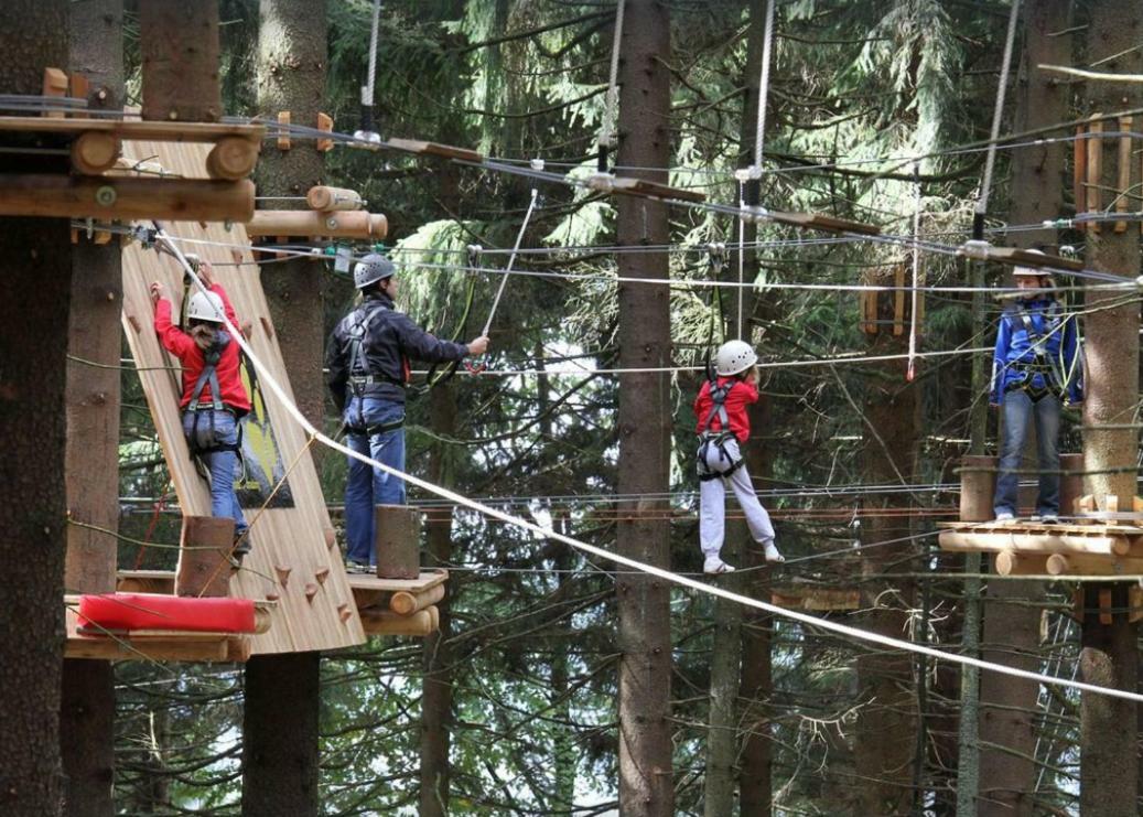 Ferienwohnung Mit Blick In Den Bayrischen Wald Oberhalb Von Sankt Engelmar Sankt Englmar Buitenkant foto